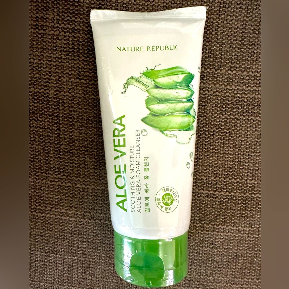 Nature Republic Aloe Vera Foam Cleanser